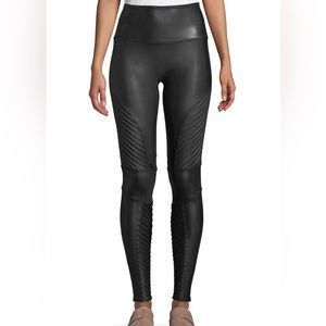 Spanx Faux Leather Moto Legging